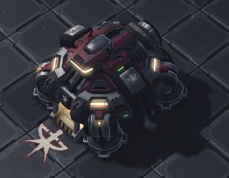 SC2 Command Center — the enemy's starting building