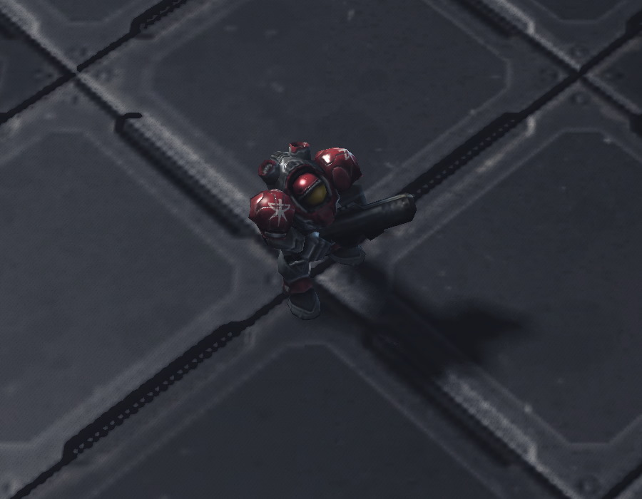SC2 Marine — the enemy's combat output